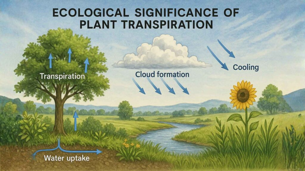 Ecological Significance of Plant Transpiration
