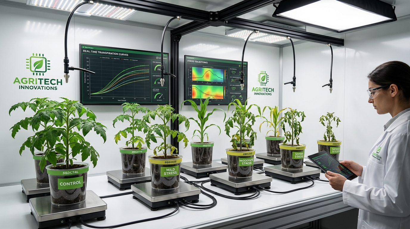 Research team integrating gravimetric phenotyping data into plant science workflows and analysis pipelines