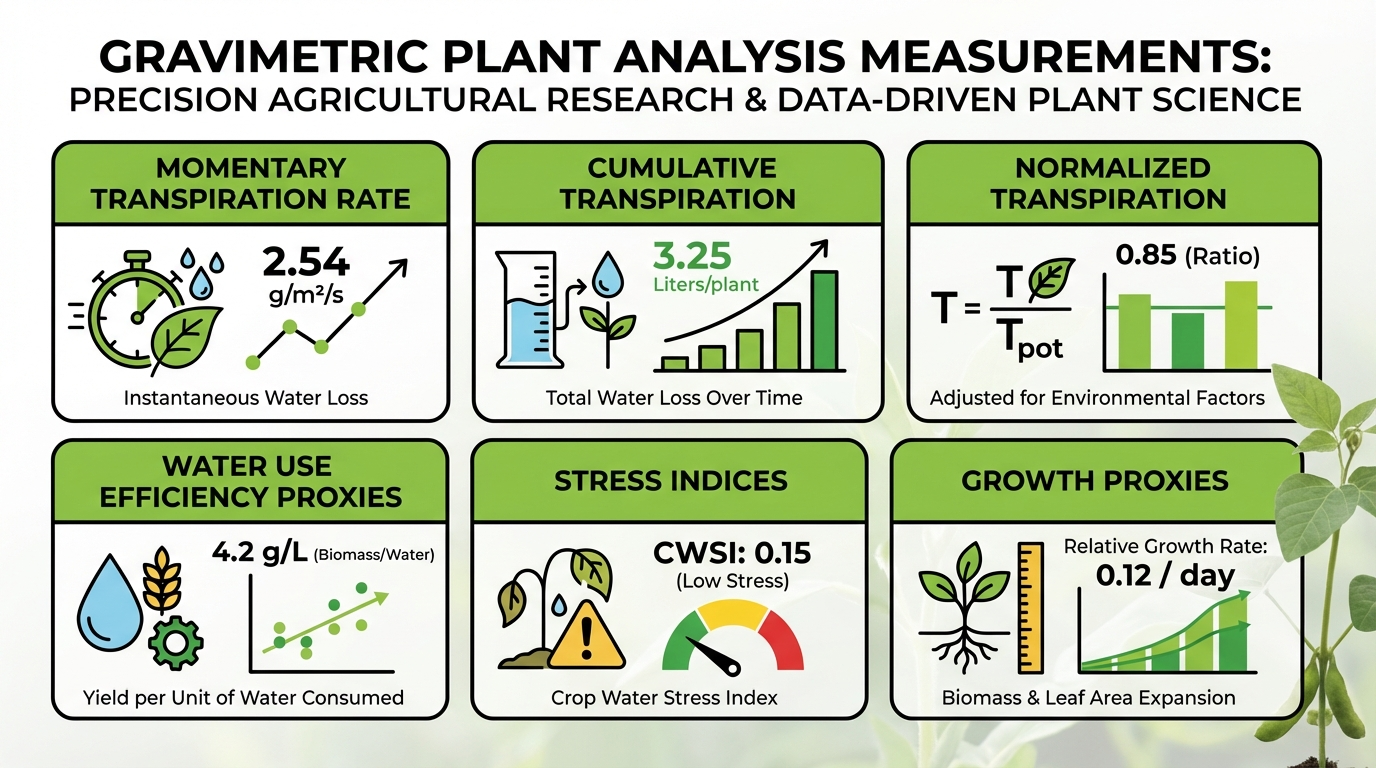 Gravimetric technology setup for designing effective drought stress experiments in greenhouse environment