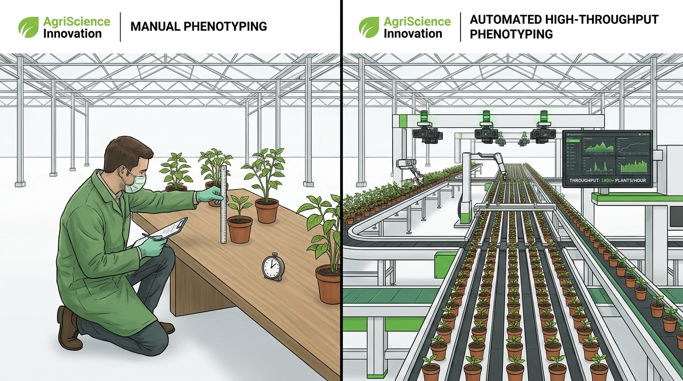 Comparison of automated and manual plant phenotyping accuracy across controlled greenhouse and field environments