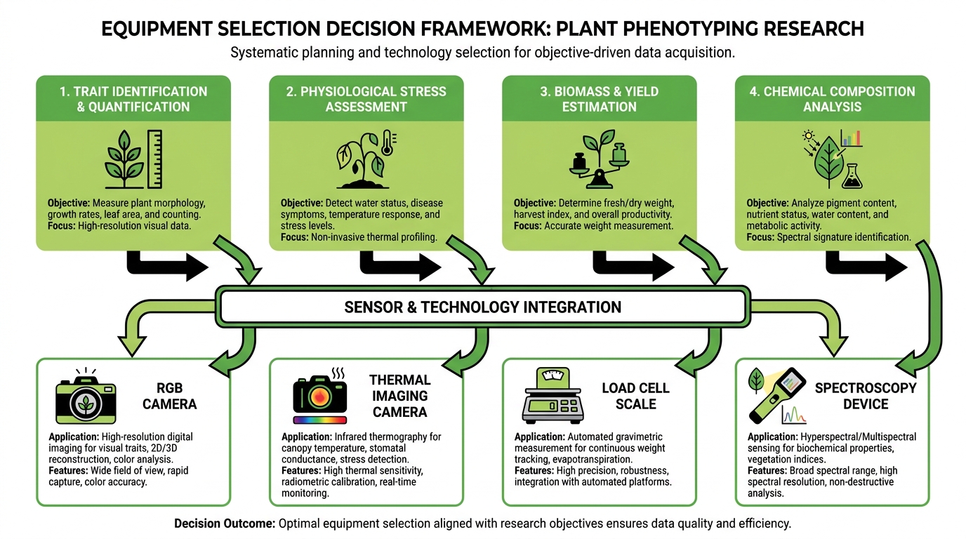 Critical steps for imaging hardware and lighting installation in a high-throughput plant phenotyping system